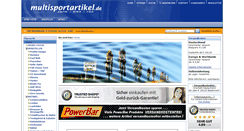 Desktop Screenshot of multisportartikel.de